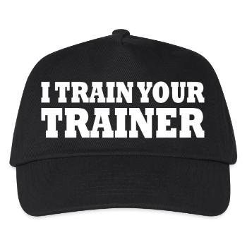 I train your trainer - Casquette de baseball Enfant - noir - Devant