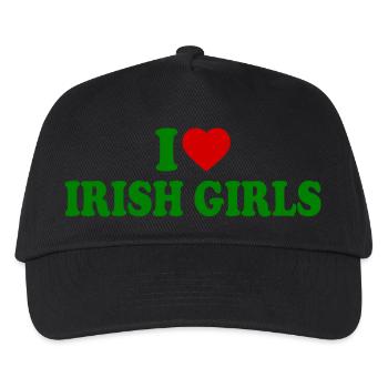 I love irish girls - Kinder Basecap - Schwarz - Vorne