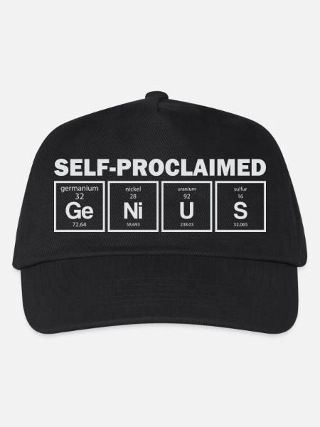 Genius Element - Kids’ Baseball Cap - black