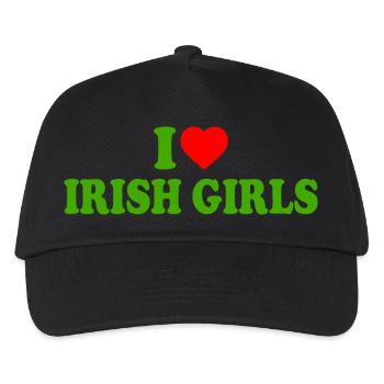 I love irish girls - Kinder Basecap - Schwarz - Vorne