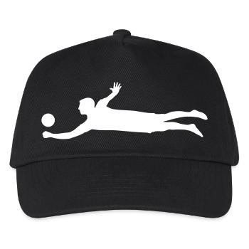 Beachvolleyball - Kinder Basecap - Schwarz - Vorne