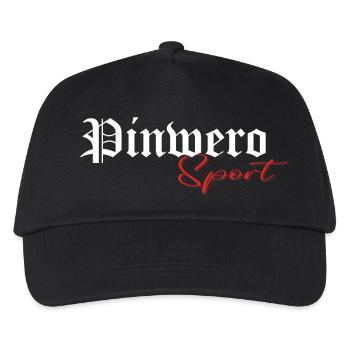 Pinwero Sport - Kinder Basecap - Schwarz - Vorne