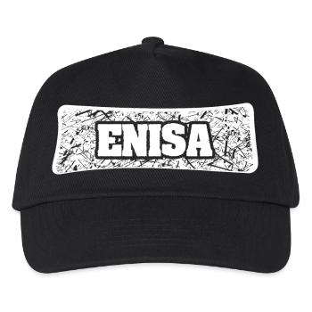 Enisa - Kinder Basecap - Schwarz - Vorne