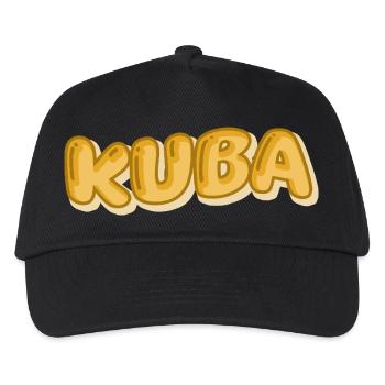 Kuba - Kinder Basecap - Schwarz - Vorne