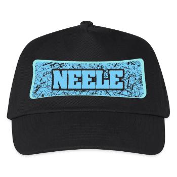 Neele comme nom - Casquette de baseball Enfant - noir - Devant
