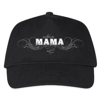 Weltbeste Mama - Kinder Basecap - Schwarz - Vorne