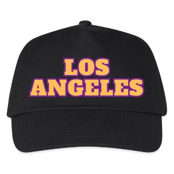 Los Angeles - Kinder Basecap - Schwarz - Vorne