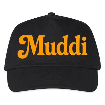 Boue - Casquette de baseball Enfant - noir - Devant