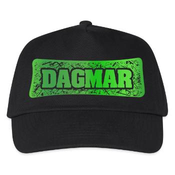 Vorname Dagmar - Kinder Basecap - Schwarz - Vorne
