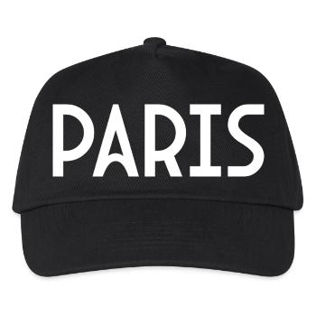 PARIS - Kinder Basecap - Schwarz - Vorne