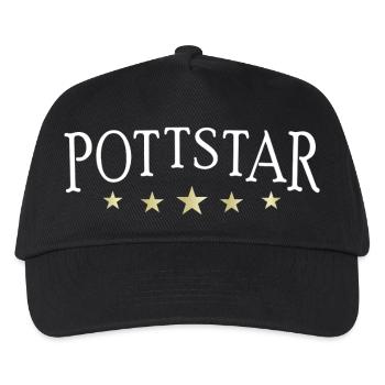 Pottstar, star from the Ruhr area or at the cooking pot - Kids’ Baseball Cap - black - Front
