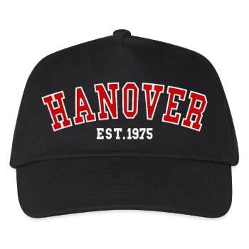 Hanover Est. 1975 - Kids’ Baseball Cap - black - Front