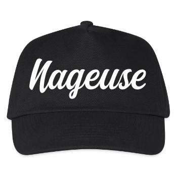 swimmer - Kids’ Baseball Cap - black - Front