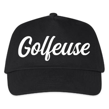 Golfeuse - Casquette de baseball Enfant - noir - Devant