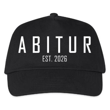 Abitur 2026 - Kinder Basecap - Schwarz - Vorne