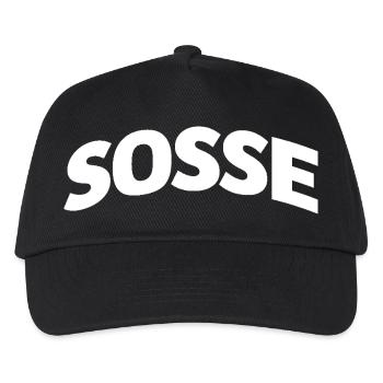 Sosse für immer - Kinder Basecap - Schwarz - Vorne
