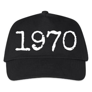 Legendär seit 1970 - Kinder Basecap - Schwarz - Vorne