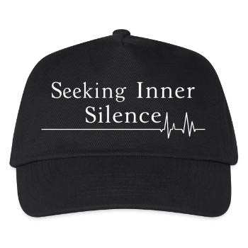 Seeking Inner Silence - Kids’ Baseball Cap - black - Front
