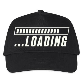 Loading Bar Loading Progress - Kids’ Baseball Cap - black - Front