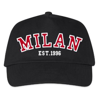 Milan Est. 1996 - Kids’ Baseball Cap - black - Front