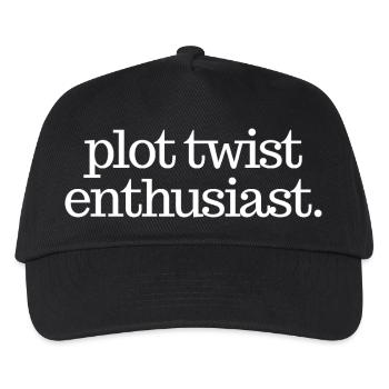 plot_twist - Kinder Basecap - Schwarz - Vorne