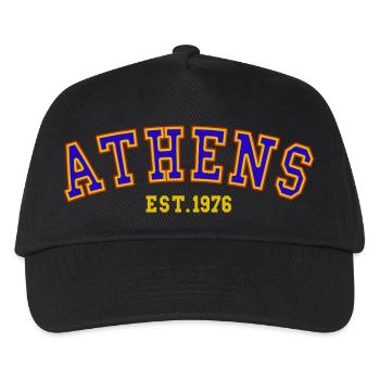 Athens Est. 1976 - Kids’ Baseball Cap - black - Front