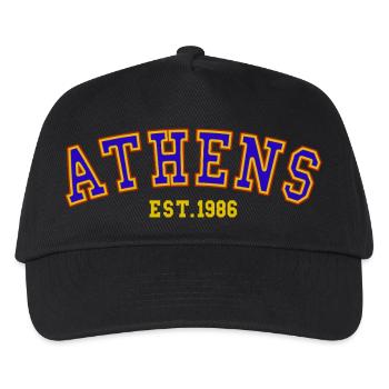 Athens Est. 1986 - Kids’ Baseball Cap - black - Front