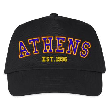Athens Est. 1996 - Kids’ Baseball Cap - black - Front