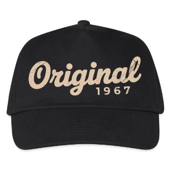 Geburtstagsgeschenk 1967 | Geboren 1967 - Kinder Basecap - Schwarz - Vorne