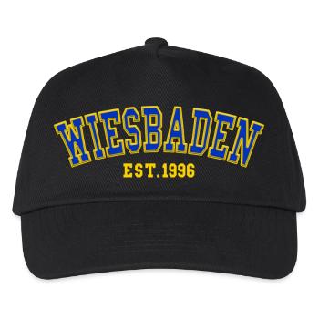 Wiesbaden Fondée en 1996 - Casquette de baseball Enfant - noir - Devant