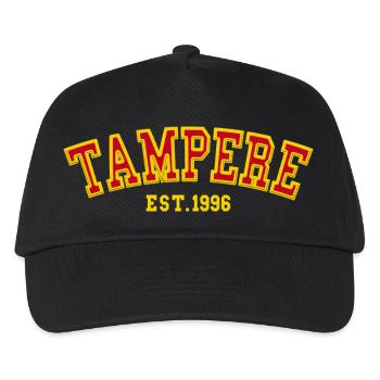 Tampere Fondé en 1996 - Casquette de baseball Enfant - noir - Devant