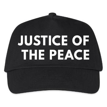 Justice Of The Peace Funny Court Legal Magistrate  - Kids’ Baseball Cap - black - Front