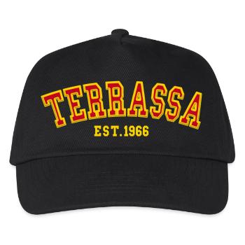Terrassa fondée en 1966 - Casquette de baseball Enfant - noir - Devant