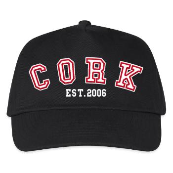 Cork Est. 2006 – Geburtstag - Kinder Basecap - Schwarz - Vorne