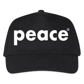 Peace - Kids’ Baseball Cap - black - Front
