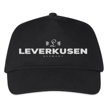 Leverkusen - Kinder Basecap - Schwarz - Vorne