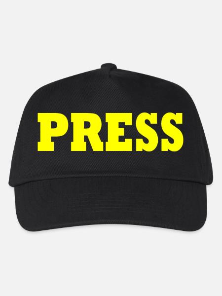 Press - Kids’ Baseball Cap - black