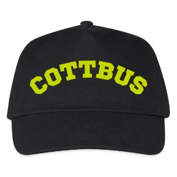 Cottbus - Kinder Basecap - Schwarz - Vorne