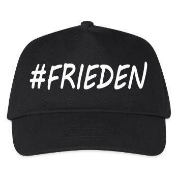 FRIEDEN - Kinder Basecap - Schwarz - Vorne