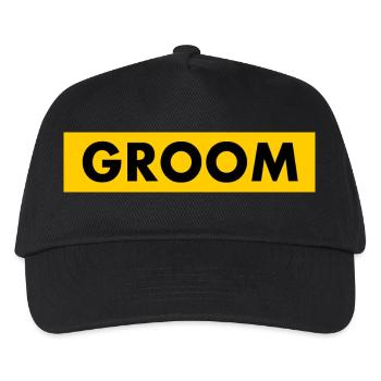 Groom - Kinder Basecap - Schwarz - Vorne