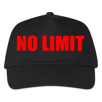 No limit - Kids’ Baseball Cap - black - Front