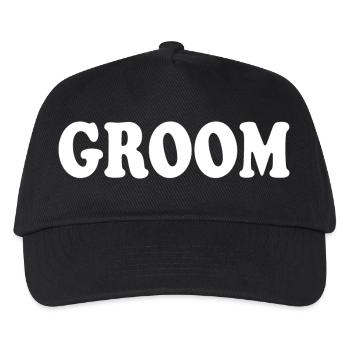 Groom - Kinder Basecap - Schwarz - Vorne