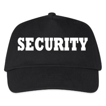 Security service - Kids’ Baseball Cap - black - Front