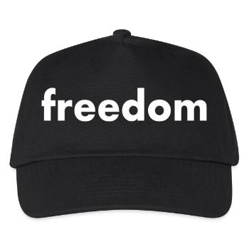 Freedom - Kids’ Baseball Cap - black - Front