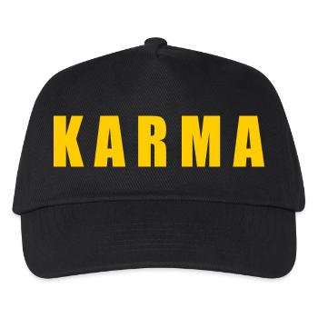 Karma - Kinder Basecap - Schwarz - Vorne