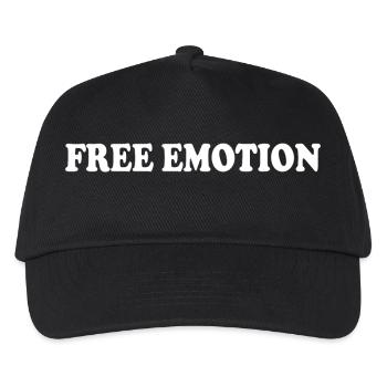 Free emotion - Casquette de baseball Enfant - noir - Devant
