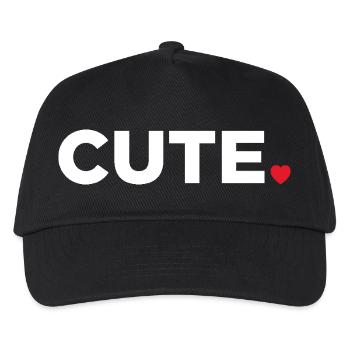 Mignon - Casquette de baseball Enfant - noir - Devant