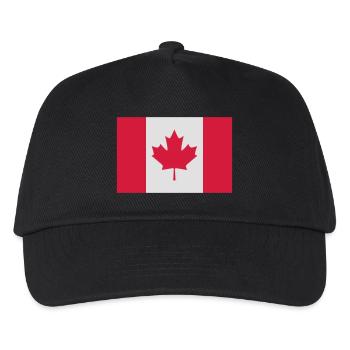 Canada - Kids’ Baseball Cap - black - Front