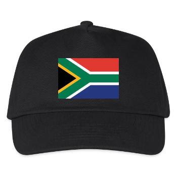Afrique du Sud - Kinder Basecap - Schwarz - Vorne