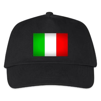 italien italy - Kinder Basecap - Schwarz - Vorne